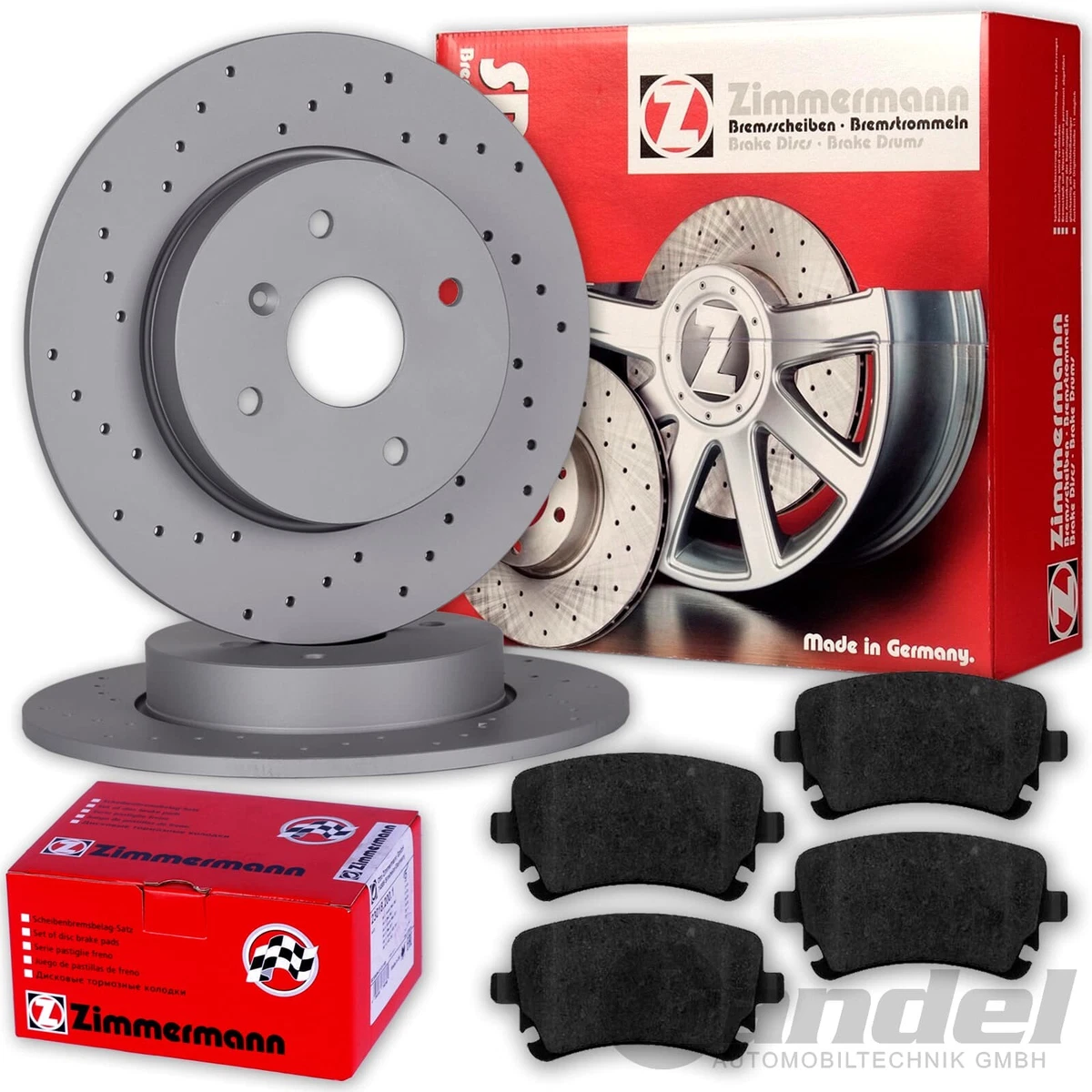 Гальмівні колодки Zimmermann для MERCEDES-BENZ SPRINTER 4-t Kasten