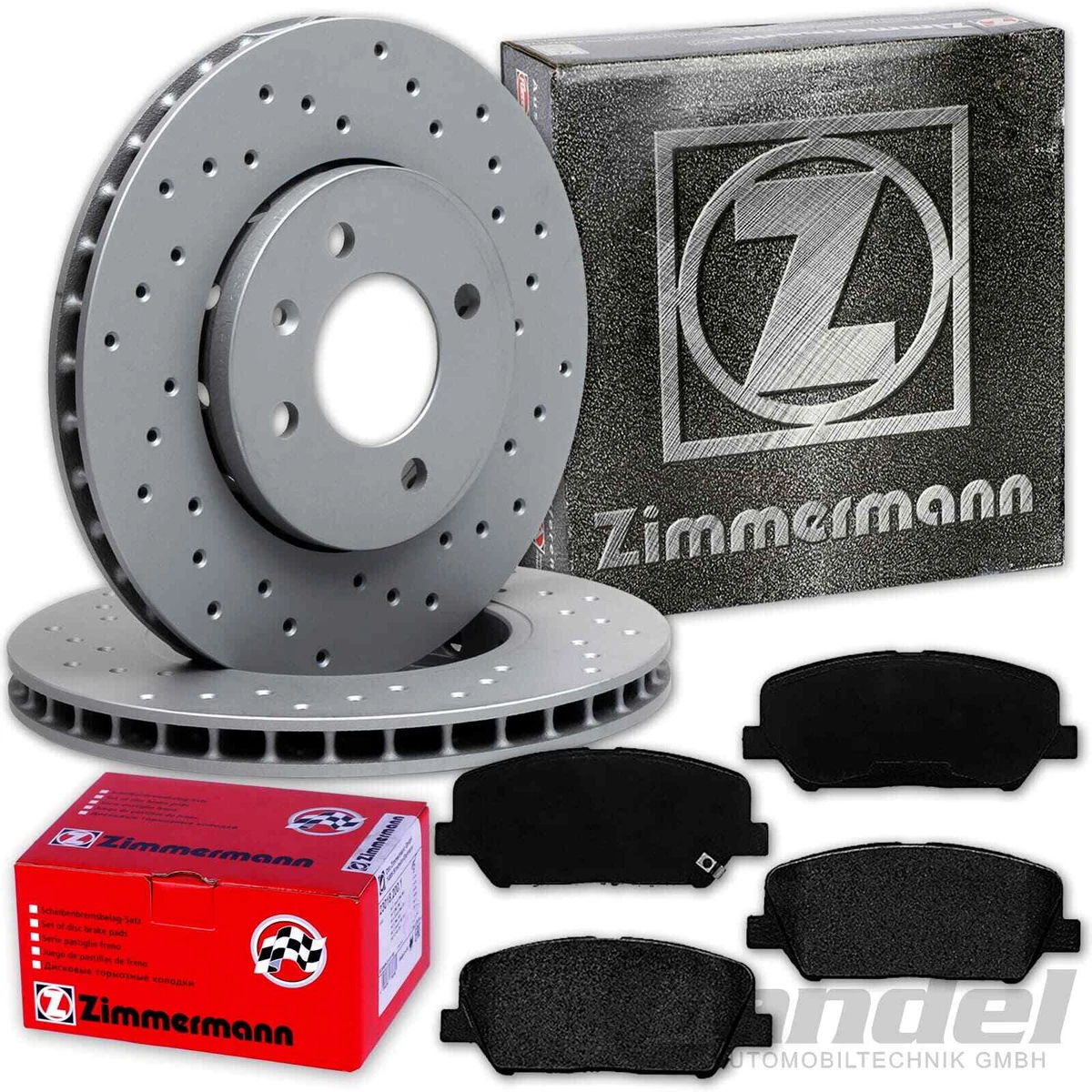 Otto-Zimmermann високоякісні гальмівні диски та колодки для Otto-Zimmermann високоякісні гальмівні диски та колодки для