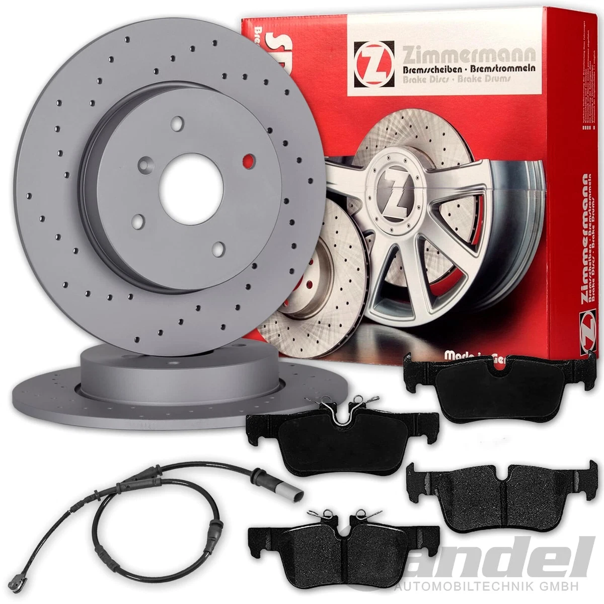 Безпечне гальмування Honda Civic VIII Hatchback: вибір запчастин Zimmermann