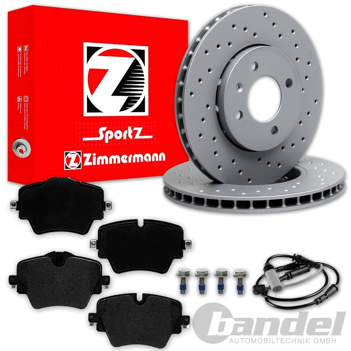 Безпечне гальмування Honda Civic VIII Hatchback: вибір запчастин Zimmermann