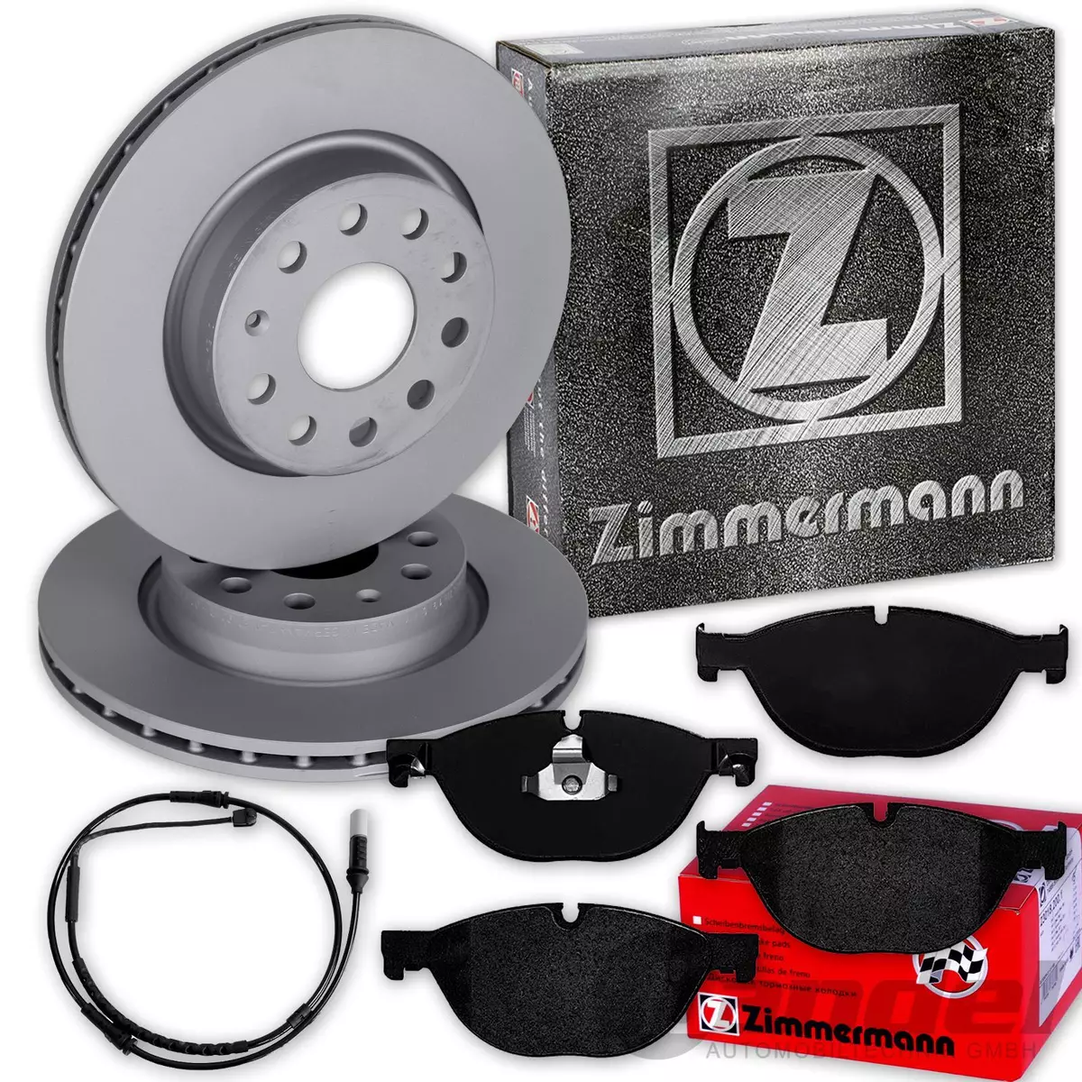 Високоякісні гальмівні колодки та диски Zimmermann для AUDI A4 Avant (8D5, B5)