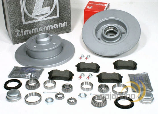 Високоякісні гальмівні колодки та диски Zimmermann для AUDI A4 Avant (8D5, B5)