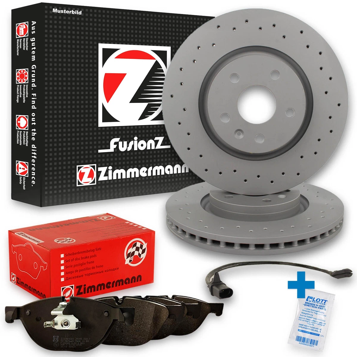 Гальмівні колодки Zimmermann для MERCEDES-BENZ SPRINTER 4-t Kasten